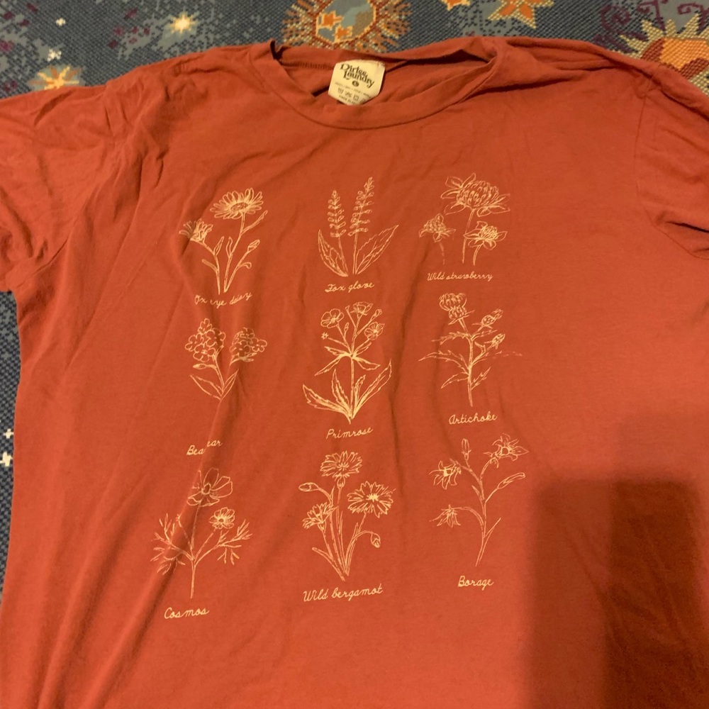 wildflowers crop top